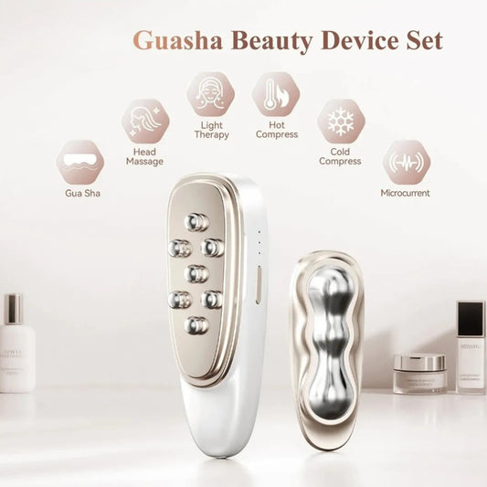 SculptGlow™ 6-in-1 Gua Sha Facial Device