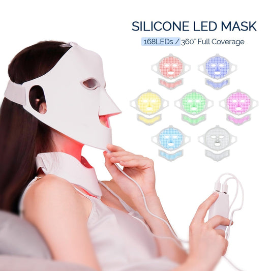 GlowMask™ 7-Color LED Light Therapy Mask
