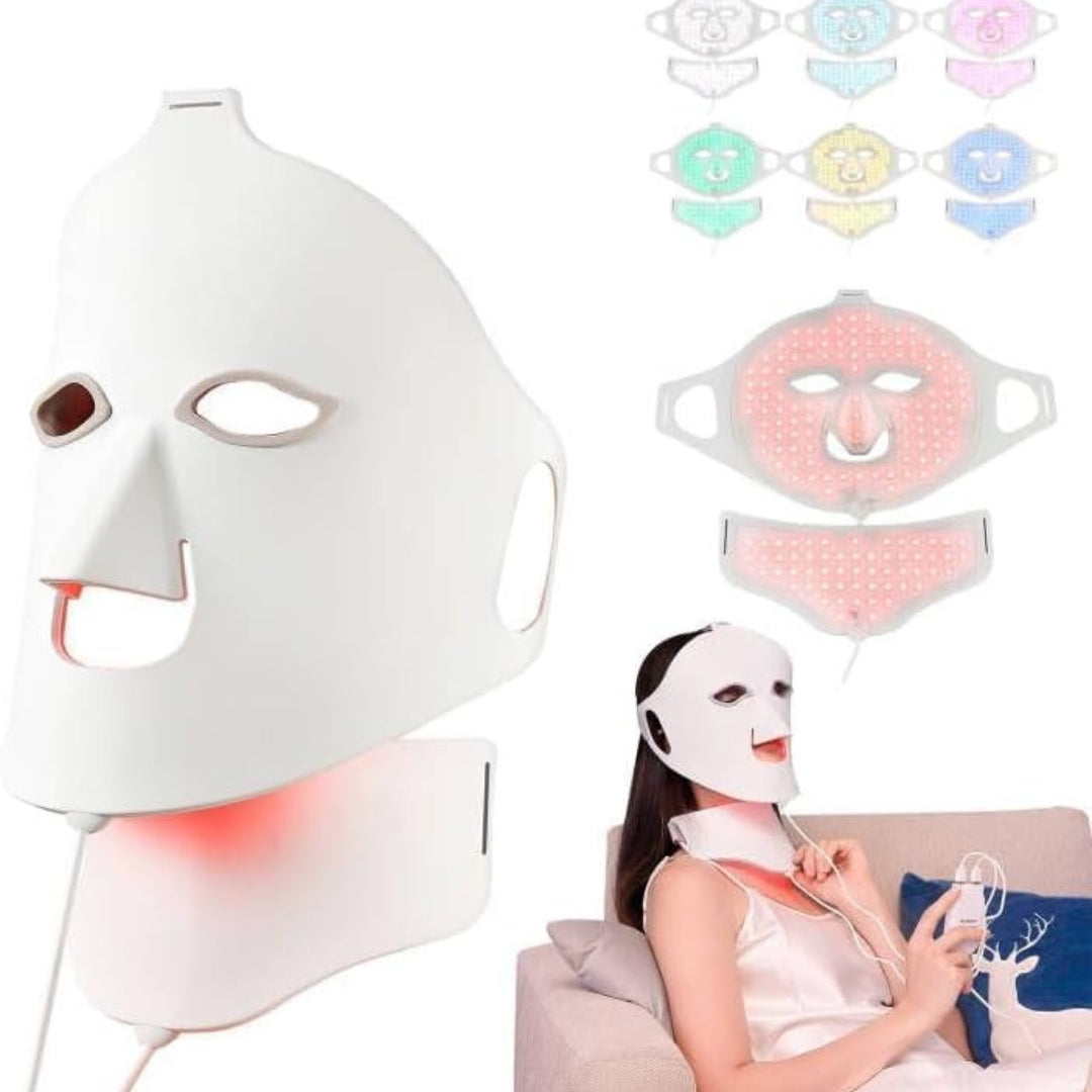 GlowMask™ 7-Color LED Light Therapy Mask